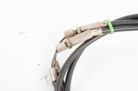 A twin cable circa 1950s/1960s accelerator with cables, 1 inch diameter bar - 3