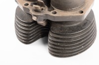 A Triumph Twin 650cc reconditioned cylinder block with new pistons, minor shelf ware - 3