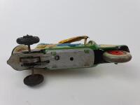 CIVILIAN: Zundapp Motor Scooter made in West Germany by Wimmer 1951-56, 12 cms, friction, a classic toy. - 7