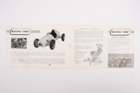COOPER: An extremely scarce 1950 Cooper Racing and Sports Cars model catalogue brochure, 8 pages, black and white printed - 3