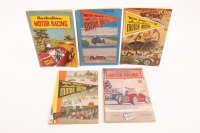 AUSTRALIAN MOTOR RACING: Five 1950s 'Australian Motor Racing' yearbooks by Motor Manual. Includes 1951,1952,1953,1954,1955.