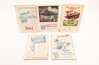 AUSTRALIAN MOTOR RACING: Five 1950s 'Australian Motor Racing' yearbooks by Motor Manual. Includes 1951,1952,1953,1954,1955. - 2