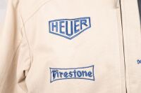 STEVE MCQUEEN: A high-quality canvas jacket by Dakota, size XL, in tribute to that worn by Steve Mcqueen Le Mans 1971 Film - 2