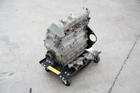 ENGINE: A Coventry Climax four cylinder 1500cc FWB SOHC engine as used in Lotus Elites & Cooper T43, engine number 'FWB400-3812743', together with exhaust and carburettor manifolds - 5