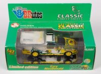 VU SS: A 1:43 scale Holden VU SS ute, V8 brute utes series,#2 in Kanga loaders livery, model number 43554, made by Classic Carlectables - 2