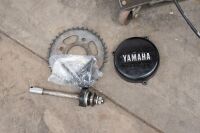A 1976&ndash;1979 Yamaha RD400 motorcycle engine, engine no.1A1-015924 - 2