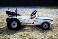 PEDAL CAR: Christian Jones's 1980s Tri-ang Leyland pedal car in his father Alan Jones's F1 winning Saudia Williams livery - 3