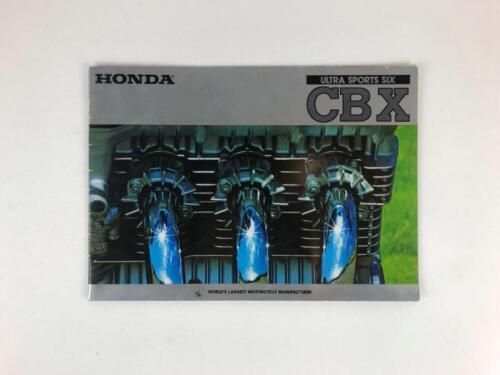 HONDA: One original Honda CBX1000 Six Cylinder 1978/79 colour sales brochure