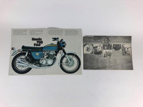 HONDA: Two original Honda CB750 1969 colour sales brochures