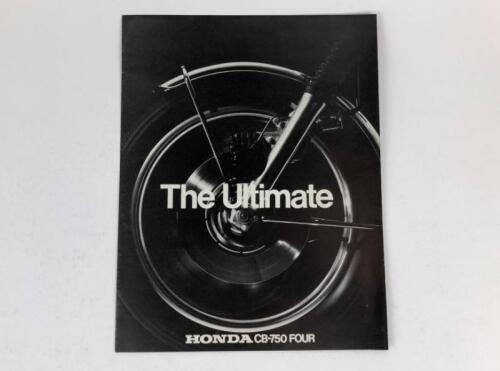 HONDA: One original Honda CB-750 K1 Four 'The Ultimate' sale brochure