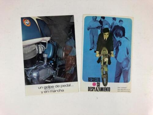 MV AGUSTA: Two original 150 Stella / 235 Deva 1950's and 49cc 1950's sales brochures