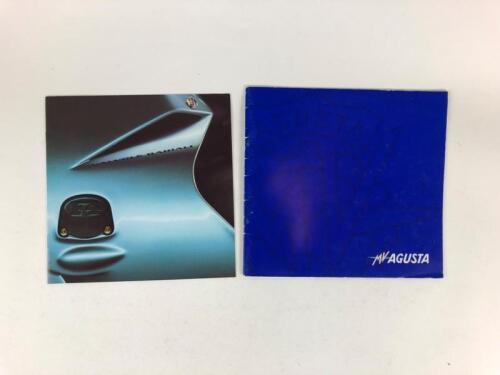 MV AGUSTA: Two original MV Agusta F4 Models 2000's and ORO/F4 sales brochures