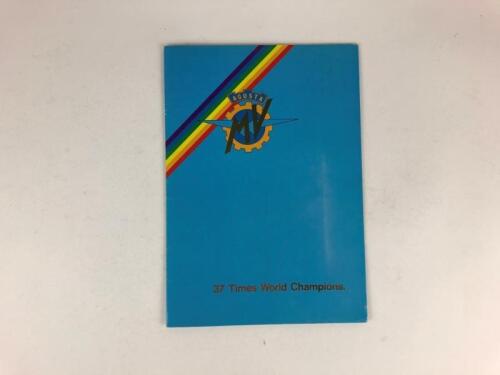 MV AGUSTA: An original MV Agusta 750 America 1972 sale brochure