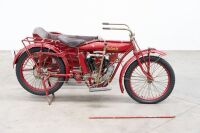 c1913 Indian Hedstrom V-twin With Left-Hand Sidecar [Location: Melbourne] - 6