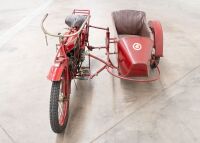 c1913 Indian Hedstrom V-twin With Left-Hand Sidecar [Location: Melbourne] - 9