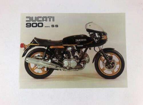 DUCATI: One original Ducati 900 SS colour sales brochure