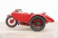 1942 Harley Davidson WLA with Dusting Steel Side Car [Location: Melbourne] - 2