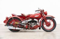 1942 Harley Davidson WLA with Dusting Steel Side Car [Location: Melbourne] - 35
