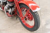 1942 Harley Davidson WLA with Dusting Steel Side Car [Location: Melbourne] - 49