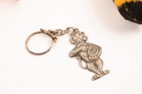 ESSO: Two original Esso 'TIGER IN YOUR TANK' items, including 'TIGER IN YOUR TANK' tail and a small metal Esso tiger keyring, key ring height of 4.5cm - 2