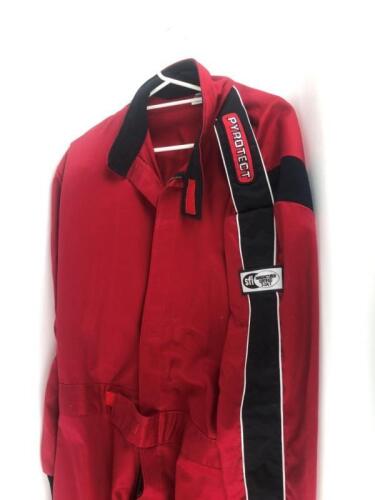 RACING: One Pyrotect racing suit, red, size XXL, used