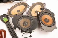 MERCEDES-BENZ: A group of assorted parts for W126 and W123 mostly being interior parts, includes items such as two W126 Burl gearshift knobs, W126 NOS Distributor seal Part No A0149975848, M103 ignition module, and others [Location: Melbourne] - 7