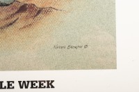 STEAMBOAT: Two framed and glazed Steam Boat Motorcycle Week event posters, 1992 & 1993. Each measures 61.5cm high, 46.5cm wide - 4