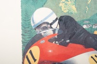 STEAMBOAT: Two framed and glazed Steam Boat Motorcycle Week event posters, 1992 & 1993. Each measures 61.5cm high, 46.5cm wide - 9