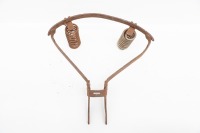 MOTORCYCLE SEAT: A sprung saddle