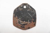 VELOCETTE: A Velocette swingarm number plate panel