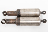 VELOCETTE: Two Velocette swingarm rear suspension units