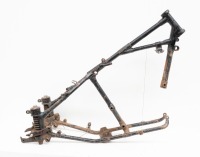 ARIEL: A Ariel 500 single frame with &ldquo;Anstey&rdquo; rear suspension, frame number not sighted