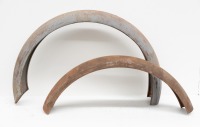 GUARDS: Two Plain 'C' section mudguards &ndash; unused