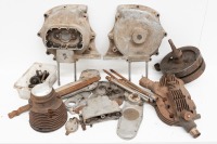 ENGINE: A Sunbeam Model 9 motor 1930, unassembled.