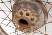 WHEELS: Two Velocette wheels, approximately 20inch. - 2