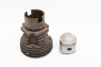 VELOCETTE: A Velocette Iron MAC piston & square flange barrel