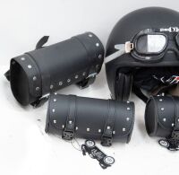 HELMETS / ACCESSORIES: A group of motorcycle helmets & accessories - 2
