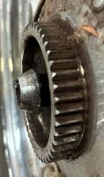 A BSA or Triumph crinkle hub 16" rear wheel with tyre [Updated Photos] - 13