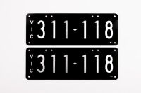 Victorian Numeric Plates | 311-118