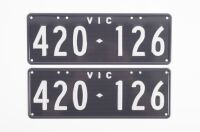 Victorian Numeric Plates | 420-126