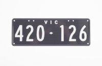 Victorian Numeric Plates | 420-126 - 2