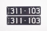 Victorian Numeric Plates | 311-103