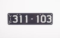 Victorian Numeric Plates | 311-103 - 2