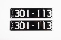 Victorian Numeric Plates | 301-113