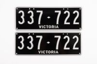 Victorian Numeric Plates | 337-722
