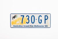 Victorian Grand Prix Number Plates | 730.GP - 2