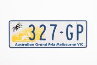 Victorian Grand Prix Number Plates | 327.GP - 2