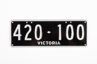 Victorian Numeric Number Plates | 420.100 - 2
