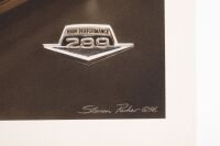 FORD: An unframed print of a Ford XR Falcon GT by Steven Parker, 41cm x 31cm - 2