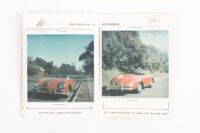 PARIS-DAKAR PROTYPE & SPEEDSTER: Two important CAMS vehicle log books for Alan Hamilton; 1981 Porsche 911 FWD Works Prototype, chassis 1023003 and 1958 Porsche Speedster, chassis 84497 - 10